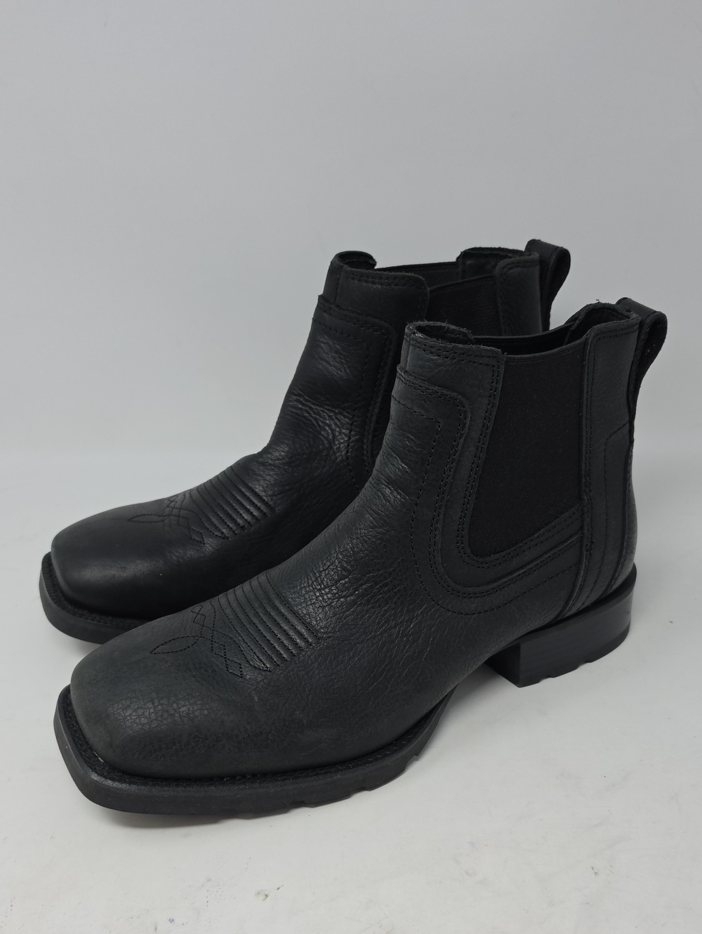 Cody James Men's Ranger Chelsea Boots - Broad Square Toe Size 9D